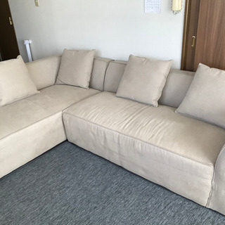 ソファ　コーナーソファ　カウチソファ【美品】
