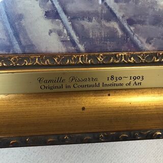 カミーユ　ピサロ　ロードシップ・レイン駅、ダリッジ　1871年油彩画 風景画 額縁 西洋絵画