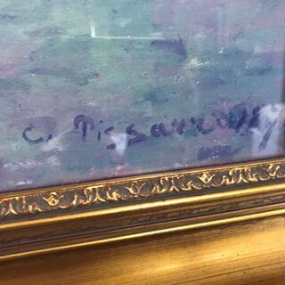 カミーユ　ピサロ　ロードシップ・レイン駅、ダリッジ　1871年油彩画 風景画 額縁 西洋絵画