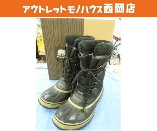 SOREL/ソレル 26.0㎝ 1964 パックナイロン NM1440 ブラック×タスク ブーツ 防寒 ウインターブーツ 札幌 西岡店
