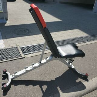 値下げ！中古 BowFlex/ボウフレックス アジャスタブルベンチ 5.1 ベンチ台 筋トレ 札幌 新川