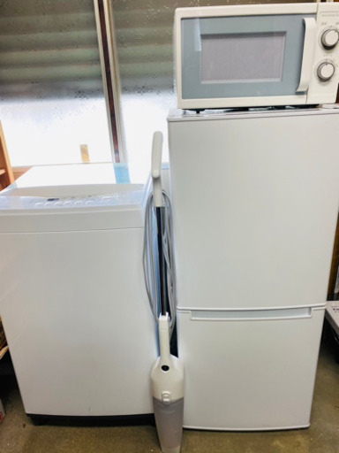 【早い者勝ち】2019年製　家電セット‼︎  冷蔵庫　洗濯機　電子レンジ　掃除機