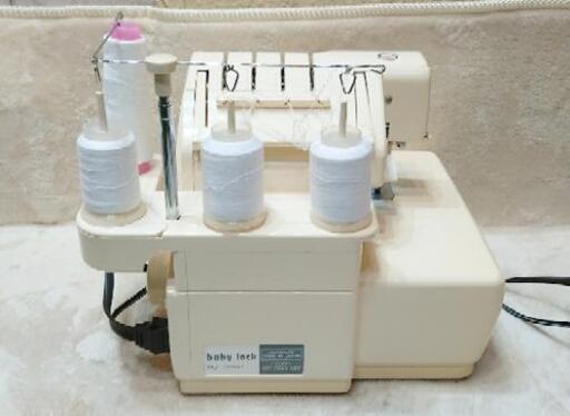 JUKI ジューキ Baby lock 衣縫人 ロックミシン フットスイッチ付き  