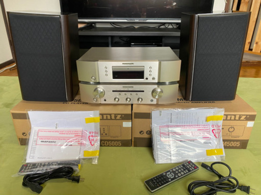 marantz プリメインアンプ　CDデッキ　JBLブックシェルフスピーカー