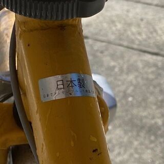 【日本製】３人乗り対応自転車　前方後方チャイルドシート付きママチャリ　２６インチ　鹿児島市
