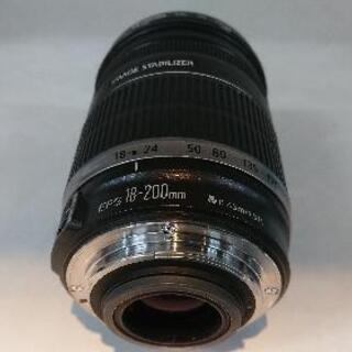 【愛品館江戸川店】CANON（キャノン） ズームレンズ EFS18-200mm　0.45m/1.5ft　お問い合わせID:130-028305-007 愛品館江戸川店】CANON（キャノン） ズームレンズ EFS18-200mm 0.45m