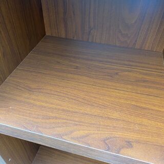 フナモコ 本棚 シェルフ 飾り棚 ブラウン 中古品②
