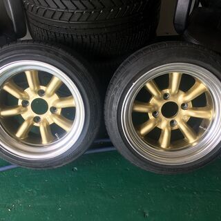 ショップ 旧車ホイール・ワタナベ2本セット
