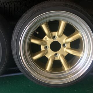旧車ホイール・ワタナベ15-8J 2本セット 【公式通販】