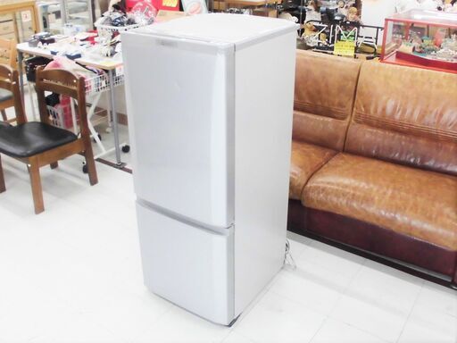 冷蔵庫 146L 2016年製 三菱 MR-P15Z-S1 幅48×奥59.5×高