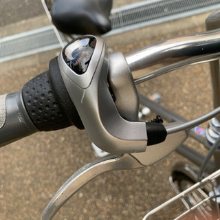 ブリヂストン BRIDGESTONE LT63SB 1D90FA0 ロングティーンベルト S型 BRIDGESTONE 26型 内装3段変速 2019年モデル M.XHスパークルシルバー]