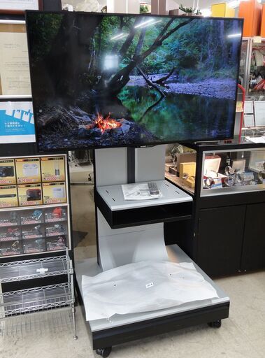 SHARP/シャープ 50型 4K対応液晶テレビ 2018年製 LC-50U45 リモコン・台座付【ユーズドユーズ名古屋天白店】 J276