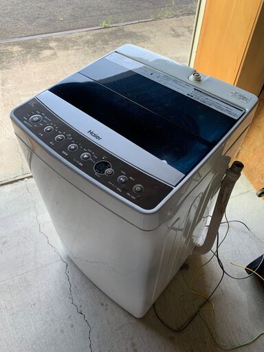 ハイアール 全自動電気洗濯機 5.5㎏ JW-C55A 2017年製 Haier 縦型 中古