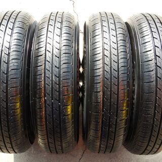 ブラックレーシング　１２インチ　ＰＣＤ１１０　旧ダイハツ用　未使用タイヤ付