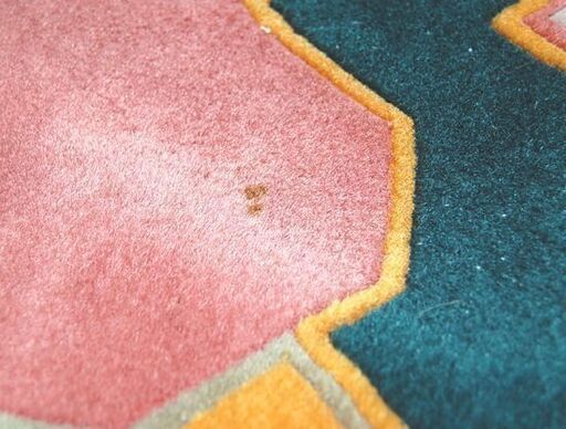 龍村美術織物 有栖川 鹿文 緞通 248×275cm 段通 絨毯 大判 ラグ