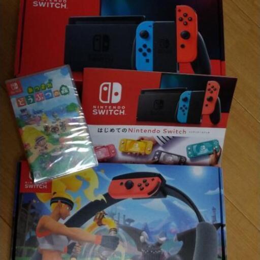 新品未開封　任天堂　Switch本体　ソフトセット