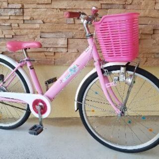 ガールズピンク自転車