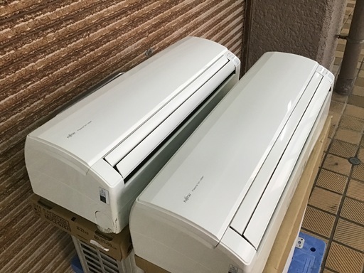 FUJITSUルームエアコン2台セット