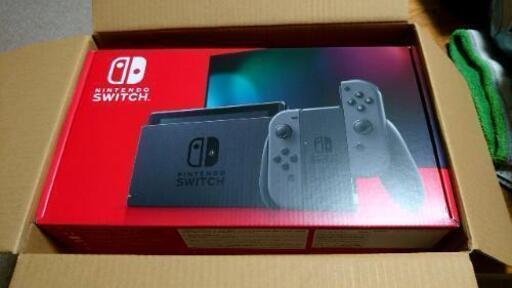 【新型・新品未開封】Nintendo Switch 本体 グレー ニンテンドー スイッチ 任天堂