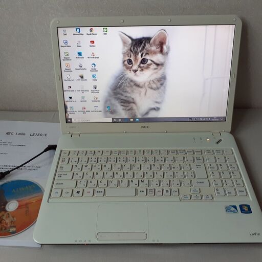 【取引中】NEC　LaVie　SSD搭載　i5　Wi-Fi  マルチ　ホワイト　15インチ　Windows10　②