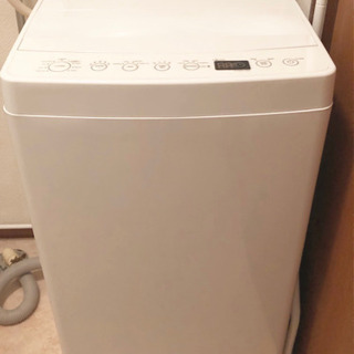 高年式洗濯機/アマダナ/白/AT-WM55-WH/5.5kg 