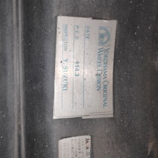 ヨコハマホイール　コニサーNo151C　19インチ