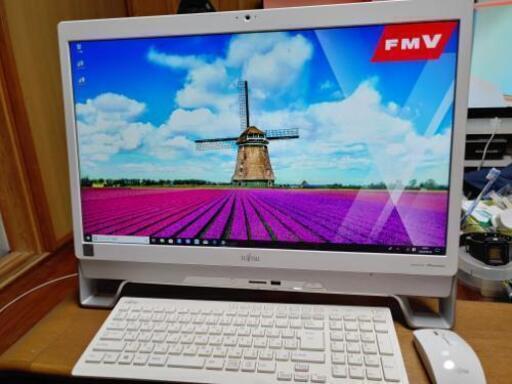 ☆お値引き中☆富士通　FUJITSU　オールインワンPC　一体型　Win10　Celeron 2950M 2GHz　メモリ:4GB　HDD:1TB　FH52/W FMVF52WW