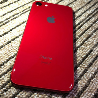 【美品】iPhone 8 Red 本体 64GB SIMフリー 白ロム