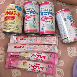 【急募】缶ミルク　粉ミルク　液体ミルク