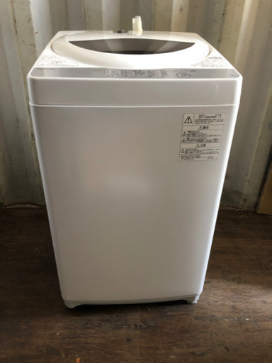 0829-102 東芝洗濯機　AW-5G6 2019年 5k