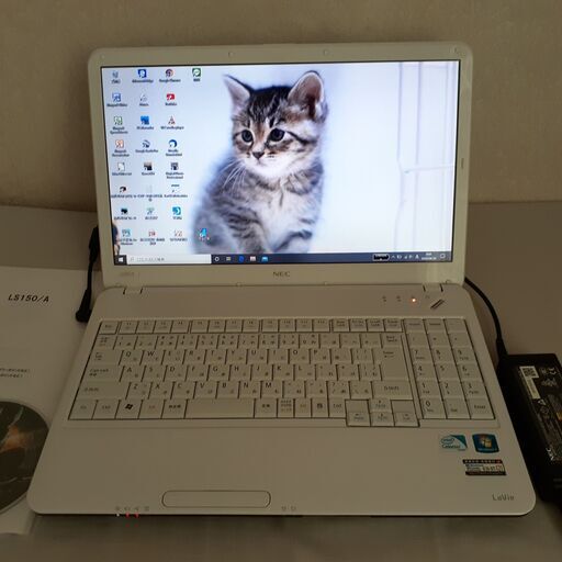 【取引中です】NEC　LaVie　SSD搭載　Wi-Fi  マルチ　ホワイト　15インチ　Windows10　③