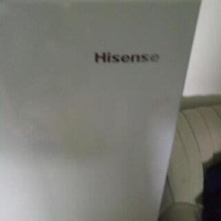 美品、保証有り　2018,12購入　5000円ハイセンス冷蔵庫