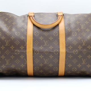 LOUIS VUITTON/キーポル バンドリエール55》茶 ABランク 美品 【公式通販】