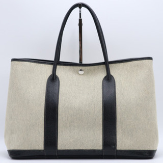HERMES/ガーデンパーティーPM》 ハンドバッグ ABランク 美品 □J刻