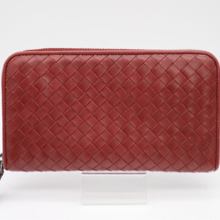 《BOTTEGA VENETA/イントレチャート ラウンドファスナー》ABランク