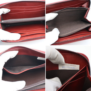 《BOTTEGA VENETA/イントレチャート ラウンドファスナー》ABランク