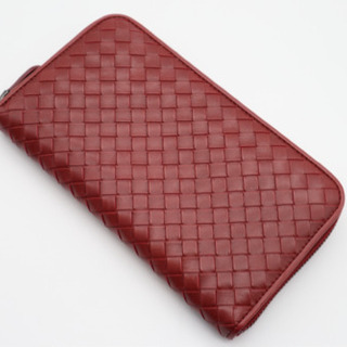 《BOTTEGA VENETA/イントレチャート ラウンドファスナー》ABランク