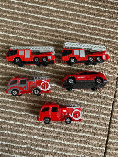 トミカ 消防車セット 18台 Sayo 那覇のおもちゃの中古あげます 譲ります ジモティーで不用品の処分