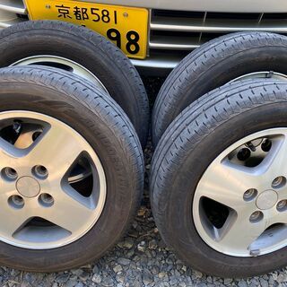 ワゴンR 純正 155/65/13 ブリジストン 7分山 京都