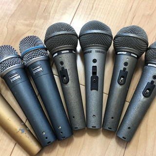 SHURE BETA57A 588SD マイク7本セット