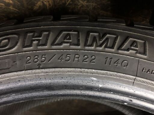 YOKOHAMA GEOLANDAR i/T-S 285/45R22 22インチ スタッドレス 4本  
