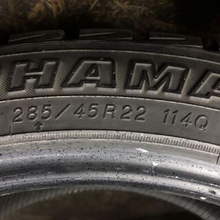 YOKOHAMA GEOLANDAR i/T-S 285/45R22 22インチ スタッドレス 4本 ランクル アメ車等　(TH266) クレジットカード QR決済可能