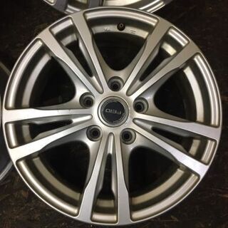 BS FEID 社外ホイール 16インチ 4本 6.5J5HPCD114.3+54 オデッセイ エリシオン ヴォクシー等 (VHE110) クレジットカード QR決済可能 BS FEID 社外ホイール 16インチ 4本 6.5J5HPCD114.3+54 オデッセイ