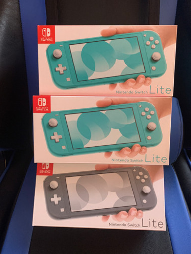 ニンテンドーSwitchライト グレー ターコイズ