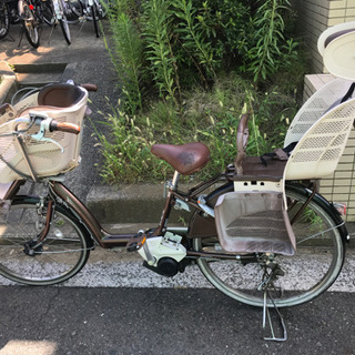 ブリジストン 26インチ電動アシスト自転車　中古品/ジェルブラウ...