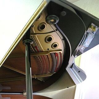 グランドピアノ【ヤマハA1】-コットンインクリュージョン天然石ブレスレット