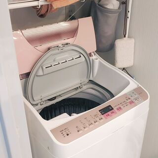 ☆SHARP 5.5kg 洗濯乾燥機 2017年製 ES-TX5A-P 縦型式 洗濯機 