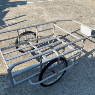 ☆中古品　アルインコ　アルミ製　リアカー☆ ☆中古品 アルインコ アルミ製 リアカー☆