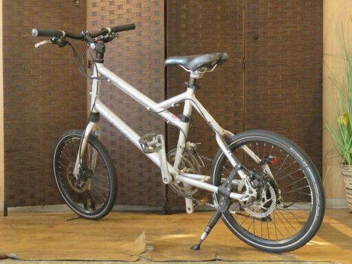 ■LOUIS GARNEAU MV2PRO ルイガノ MV2プロ 18速 20インチ シルバー 小径車 ミニベロ 自転車 札幌発 □LOUIS GARNEAU MV2PRO ルイガノ MV2プロ 18速 20インチ シルバー