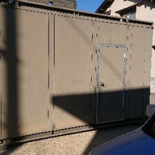 三協フロンティア  バイク小屋、資材置き場、倉庫、等々    値段交渉承ります！